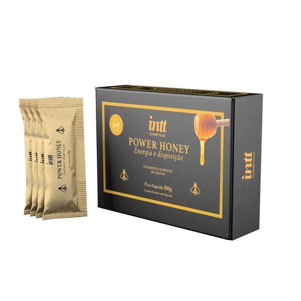 Power Honey Energia e Disposição Suplemento Alimentar Liquido Unissex em Sachê 10g Intt