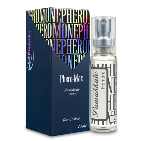 Perfume Pamukkale Phero Max Deo Colônia Masculina 15ml La Pimienta