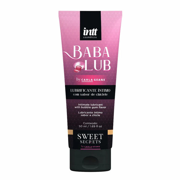 Babalub Lubrificante íntimo Beijável à Base d'Água 50ml Linha Sweet Secrets Intt