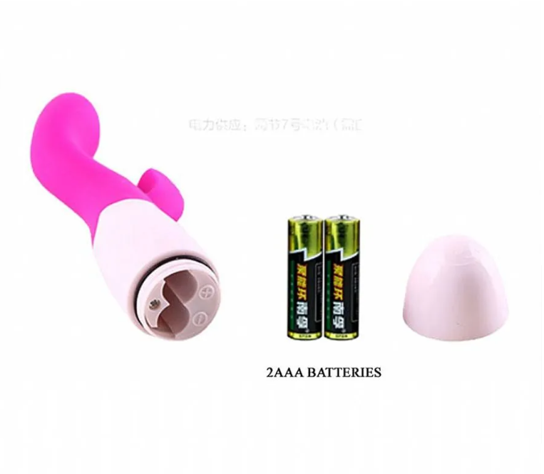 Vibrador com Estimulador Clitoriano 30 Vibrações Sexy Import